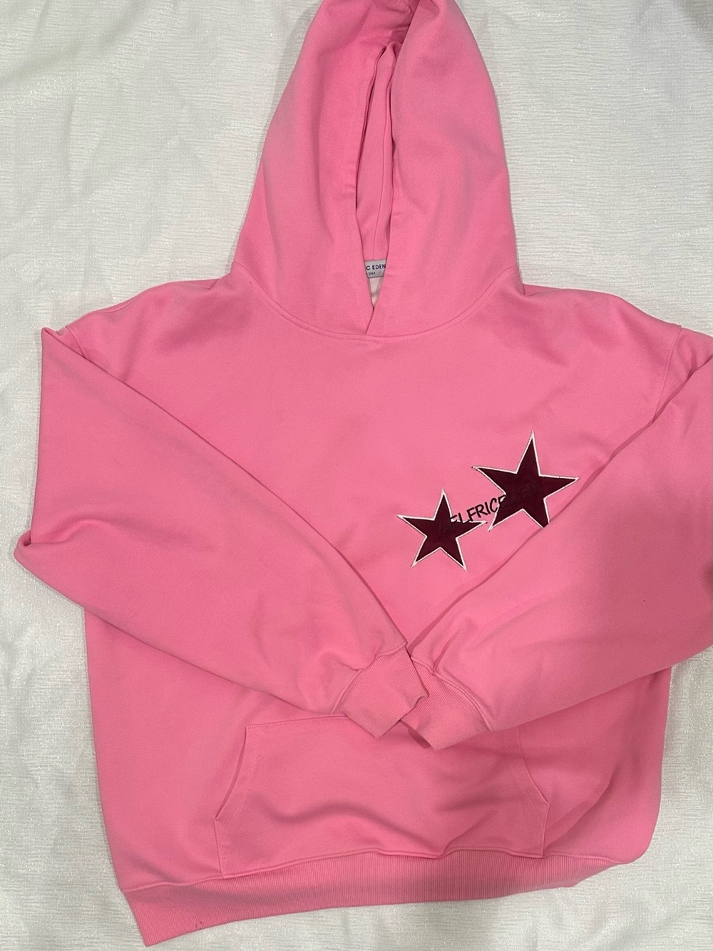Aelfric Eden Pink Hoodie with Dark Star Accents